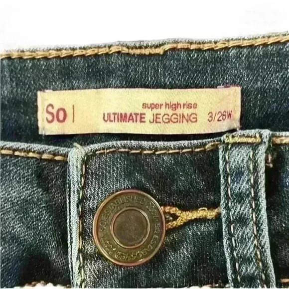 SO super high rise ultimate jegging size 3/26 - Picture 5 of 14